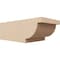 Ekena Millwork 6in. W x 4in. H x 12in. L Alpine Woodgrain TimberThane Rafter Tail, Primed Tan RFTUR06X04X12ALPRCPR - alternate 1